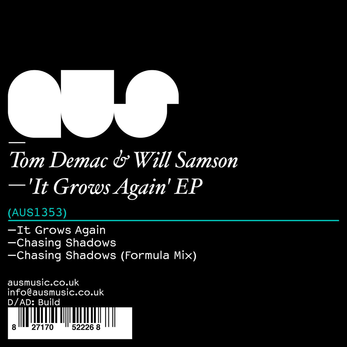 Tom Demac – It Grows Again vinyl cover