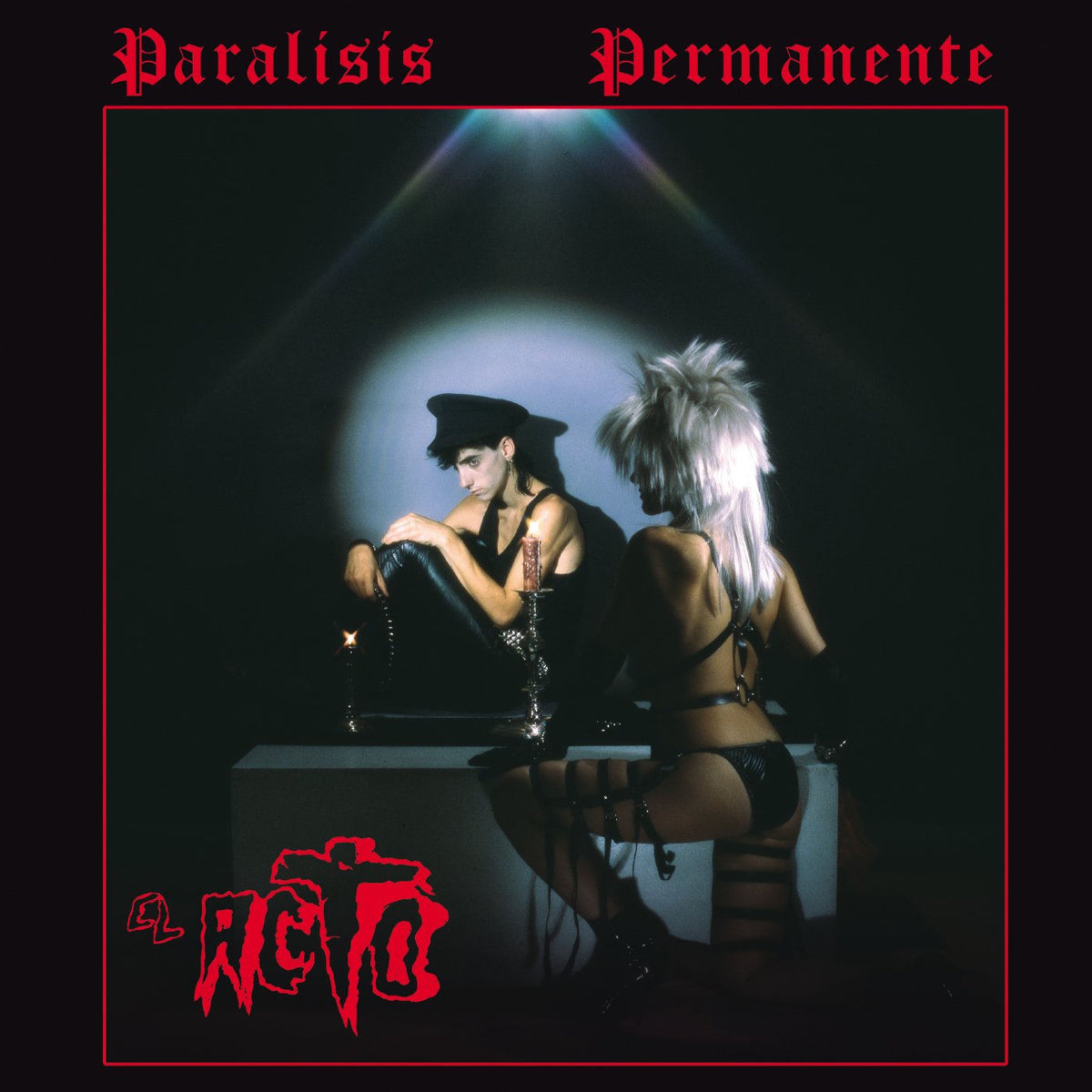 Paralisis Permanente – El Acto -Pd- vinyl record cover