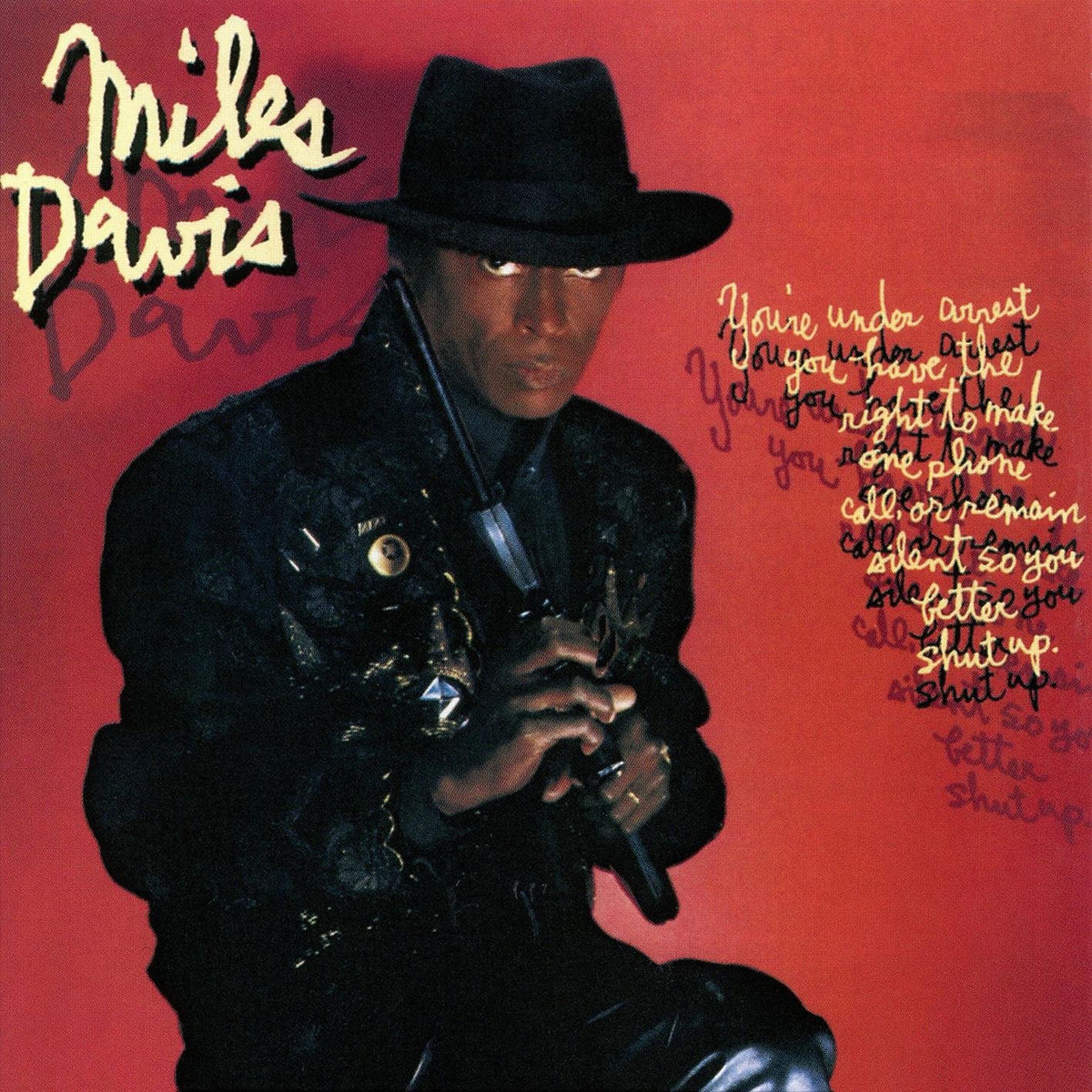 Miles Davis – You're Under Arrest (Crystal Clear Vinyl, Obi Strip) vinyl record cover