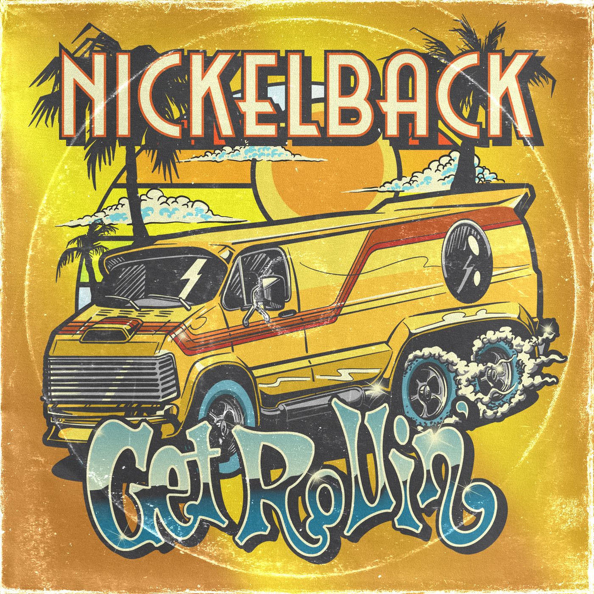 Nickelback – Get Rollin' vinyl record cover