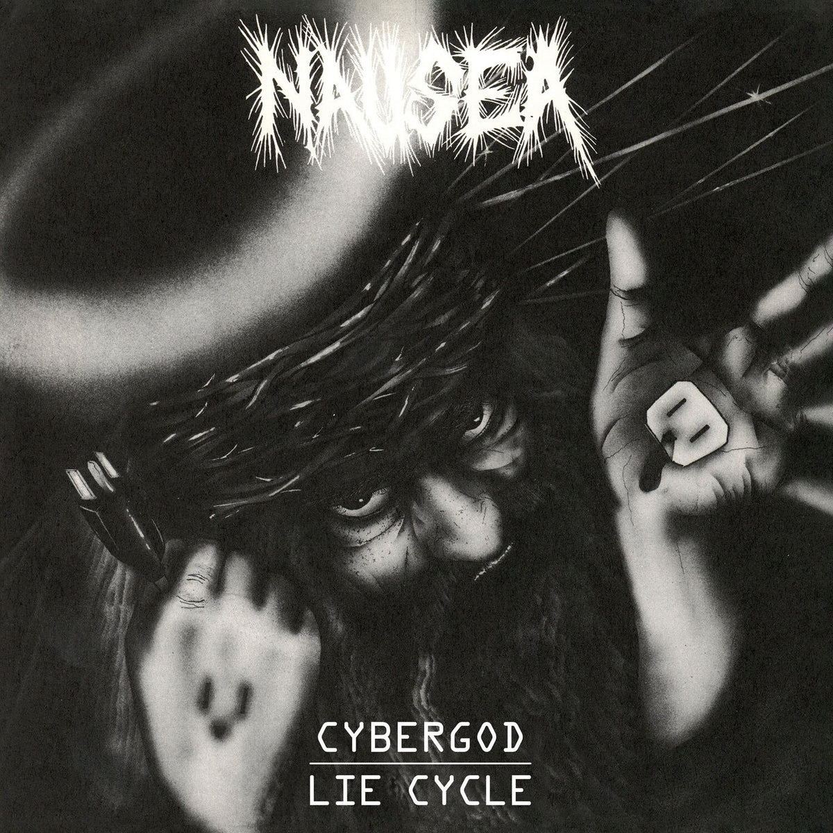 Nausea – Cybergod / Lie Cycle (2024 Remaster) vinyl cover