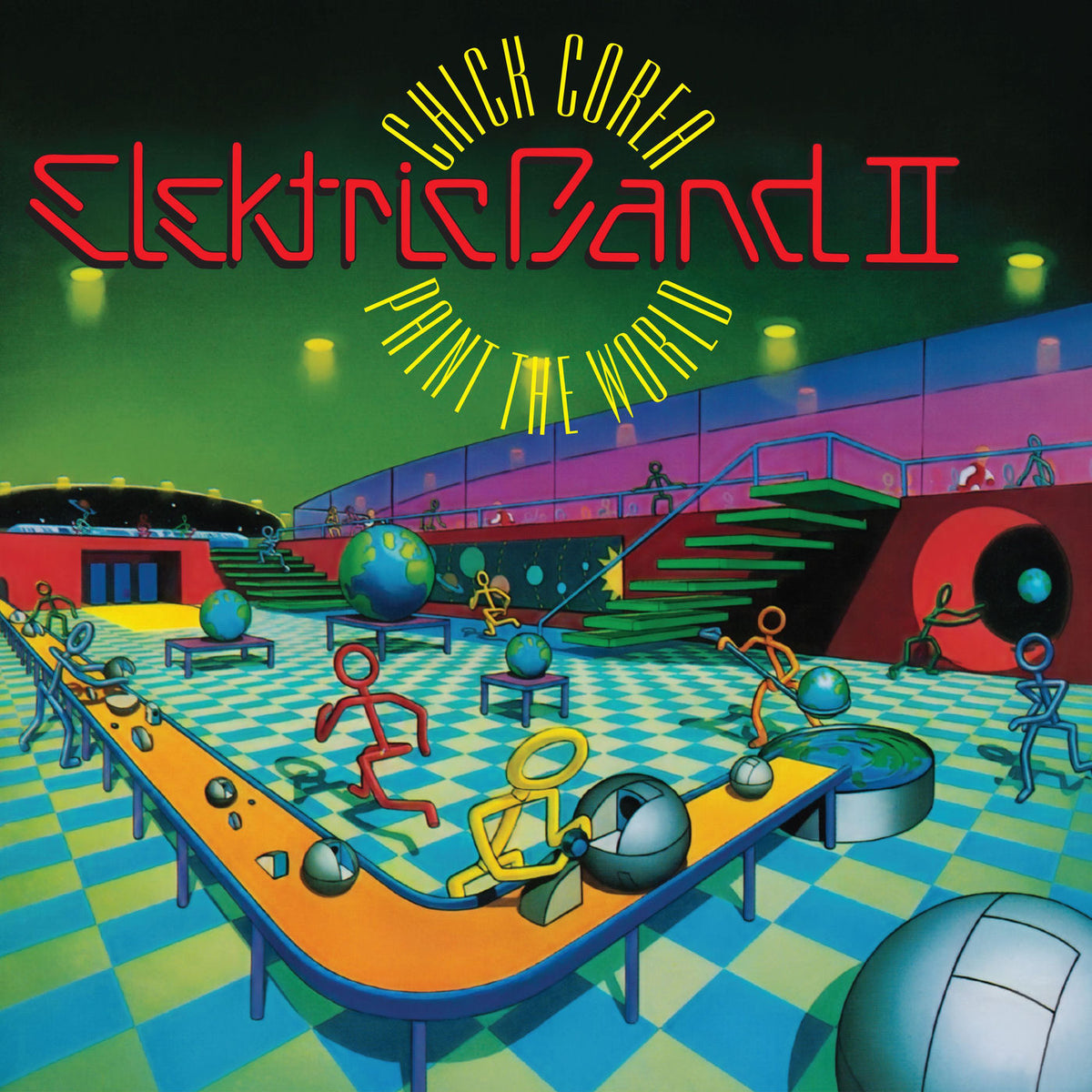 Chick Corea Elektric Band Ii – Paint The World vinyl record cover