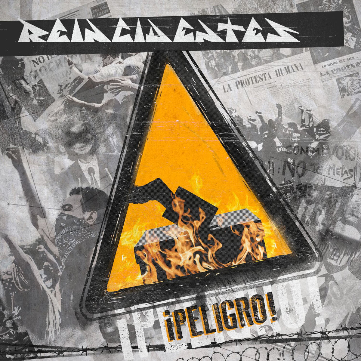 Reincidentes – Peligro vinyl record cover