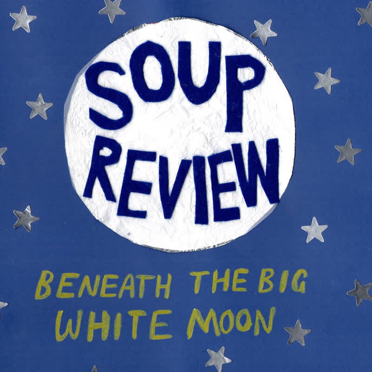 Soup Review – Beneath the Big White Moon vinyl record cover