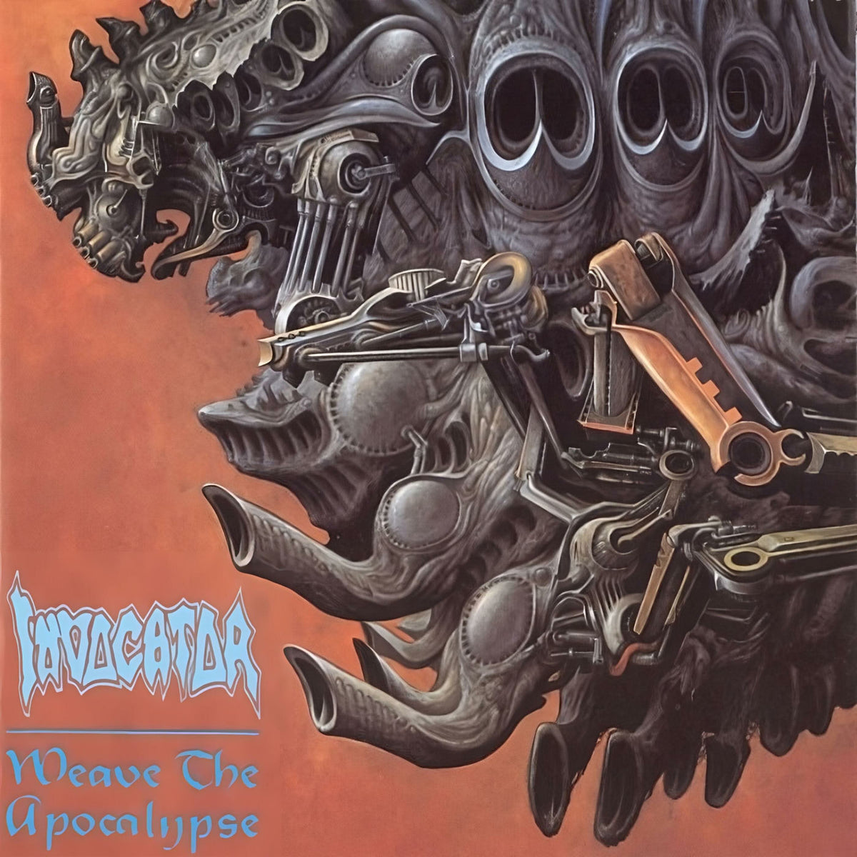 Invocator – Weave the Apocalypse vinyl record cover