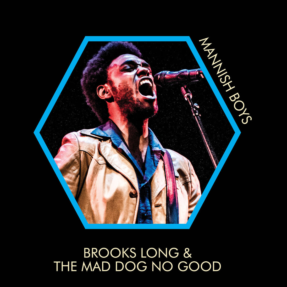Brooks Long & The Mad Dog No Good – Mannish Boys vinyl record cover