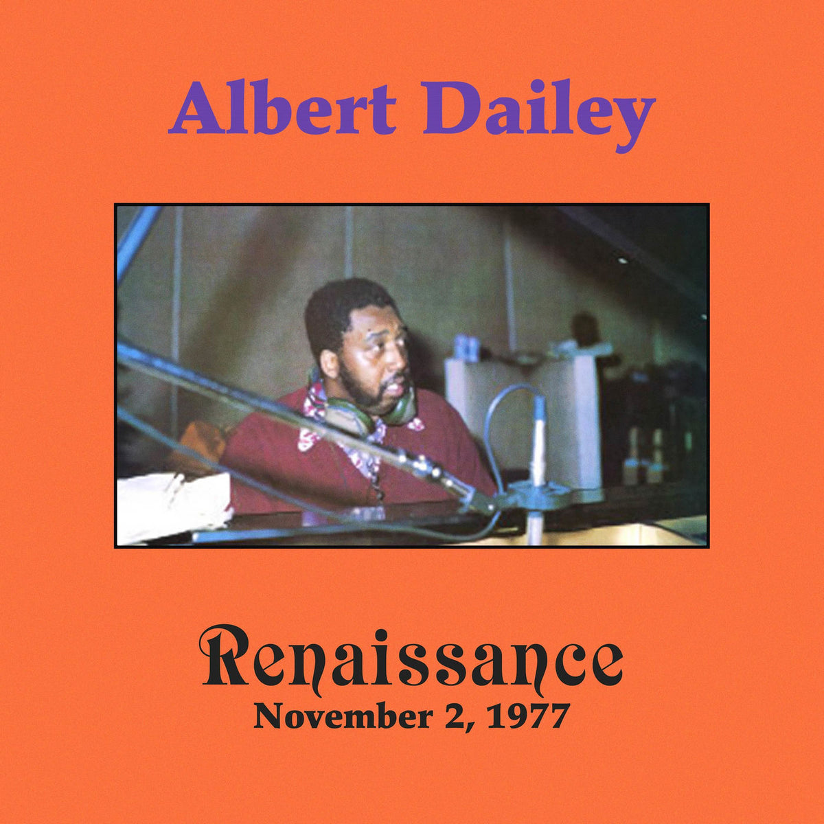Albert Dailey – Renaissance vinyl record cover