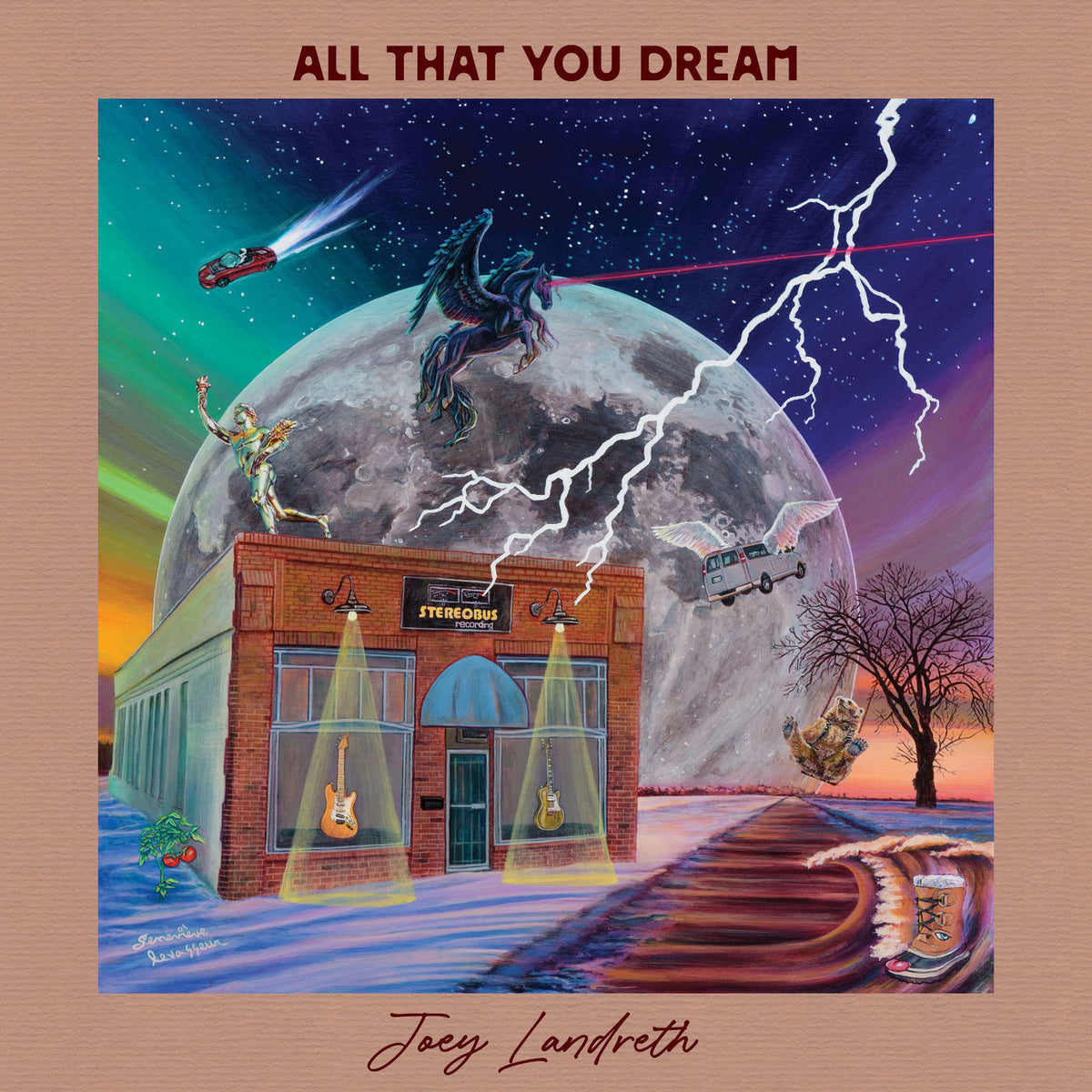 Joey Landreth – All That You Dream vinyl cover