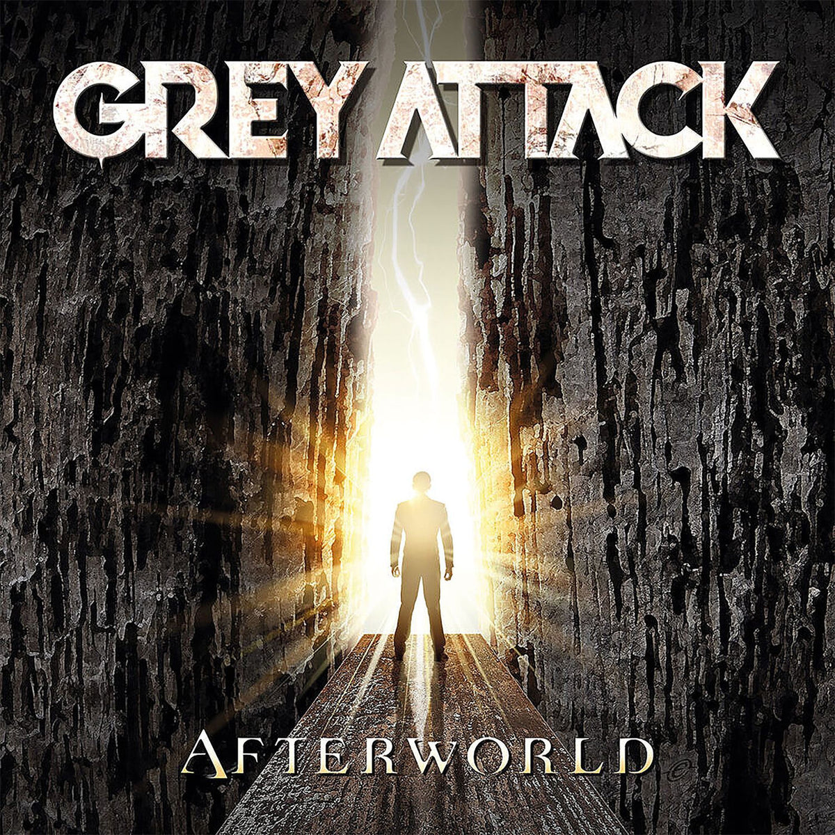 Grey Attack – Afterworld vinyl record cover