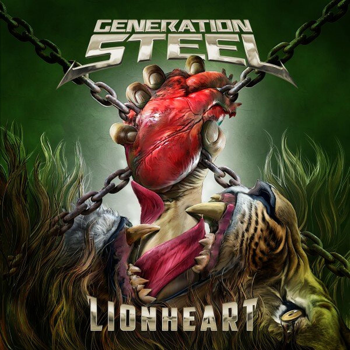 Generation Steel – Lionheart vinyl record cover
