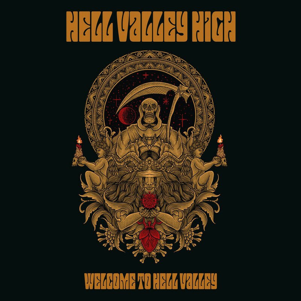 Hell Valley High – Welcome To Hell Valley vinyl record cover