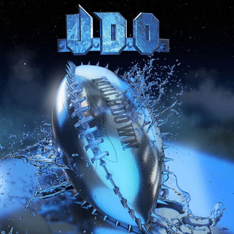 U.D.O. – Touchdown (Silver Vinyl) vinyl record cover