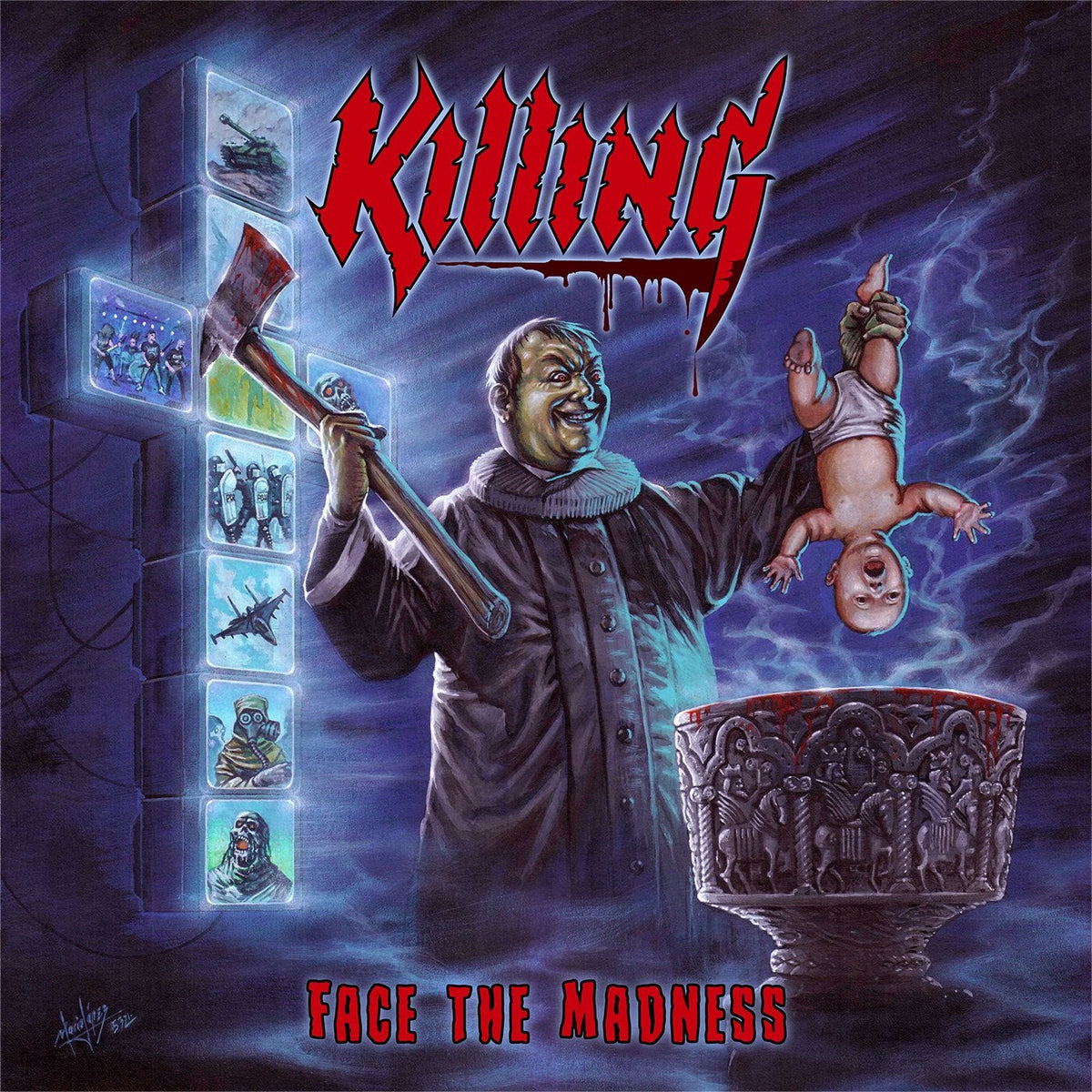 Killing – Face the Madness vinyl cover