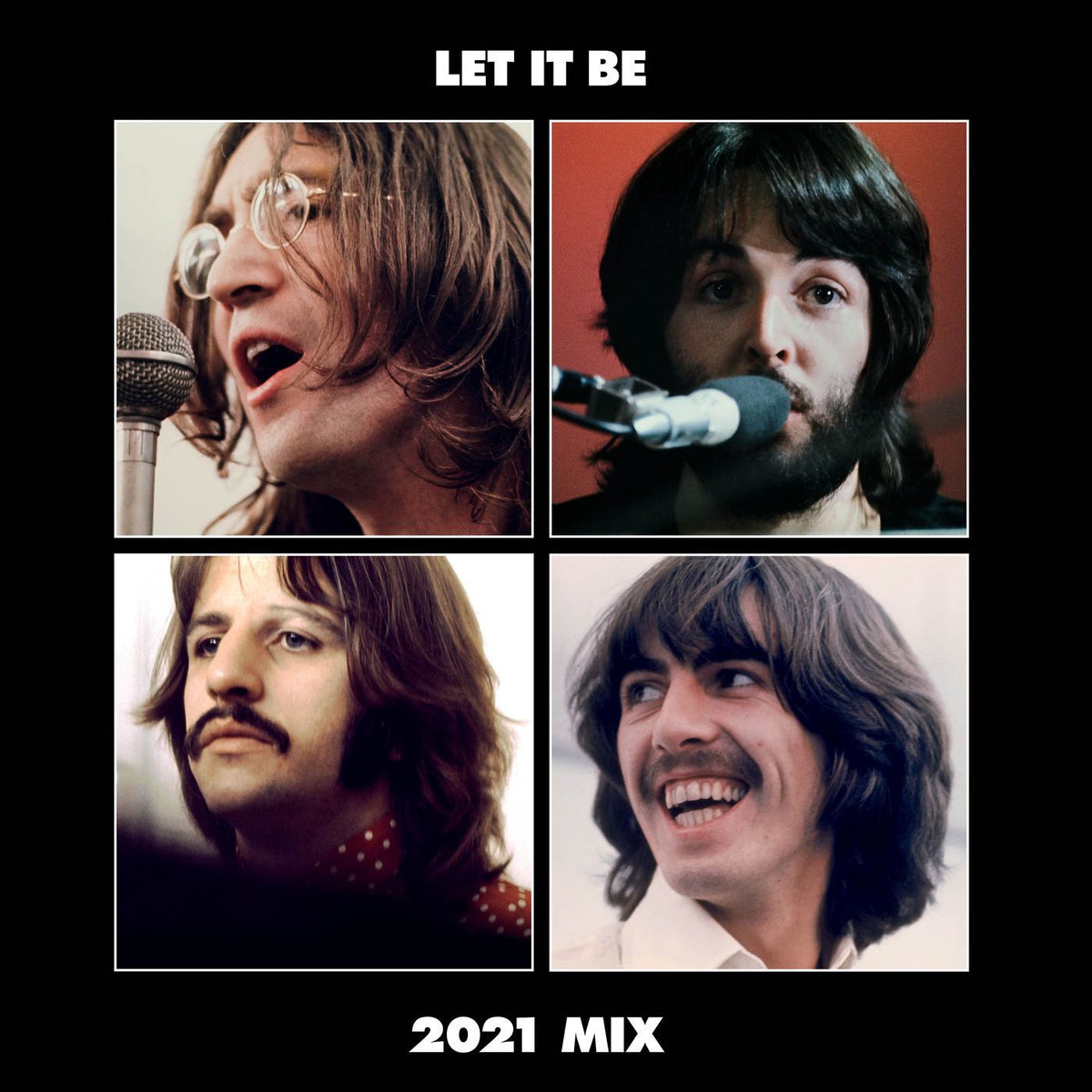 The Beatles – Let It Be (2021 Mix) vinyl cover