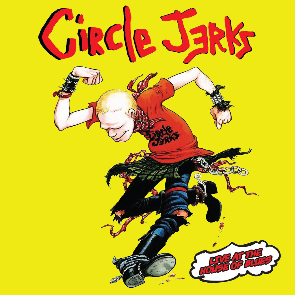 Circle Jerks – Live at the House of Blues vinyl record cover