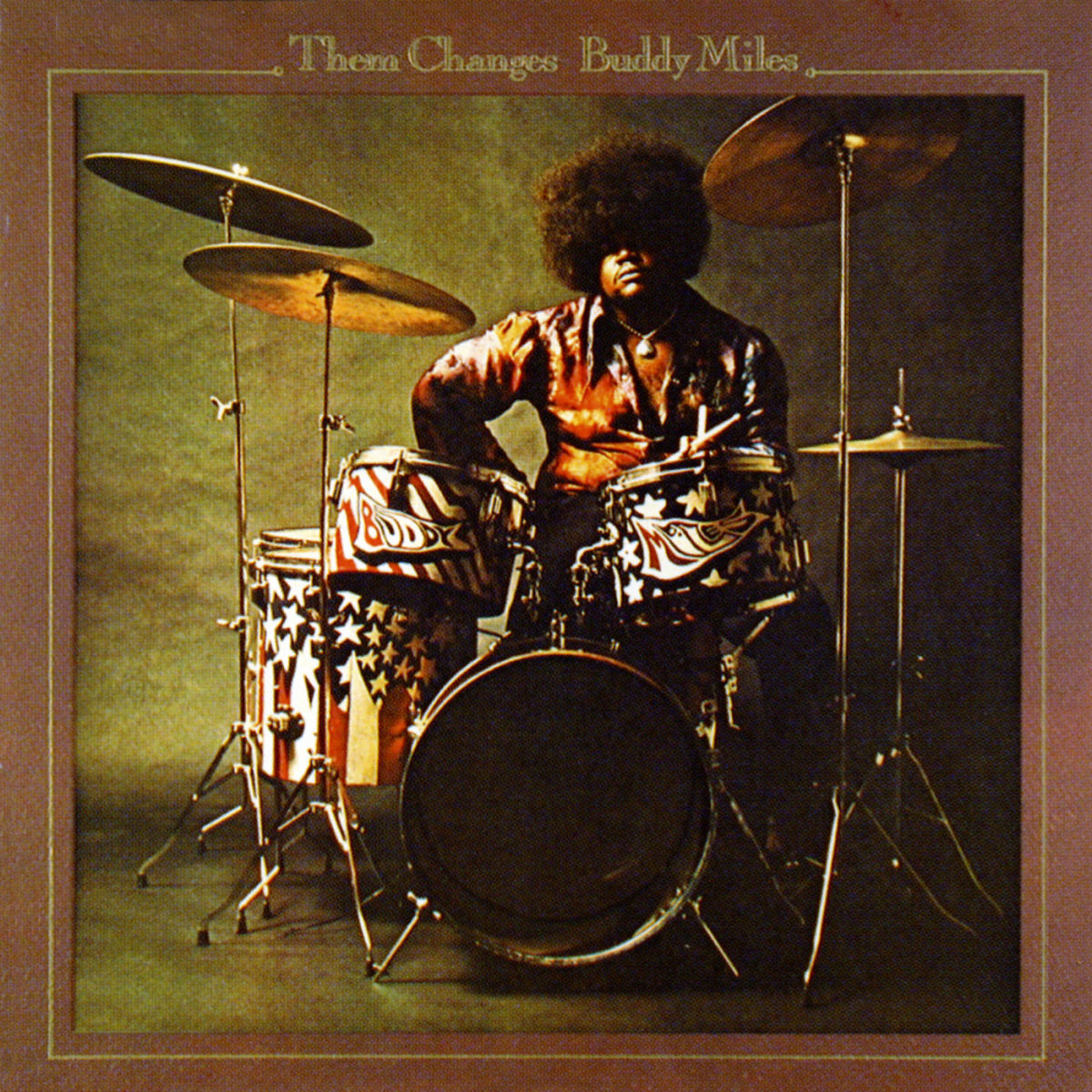 Buddy Miles – Them Changes vinyl record cover