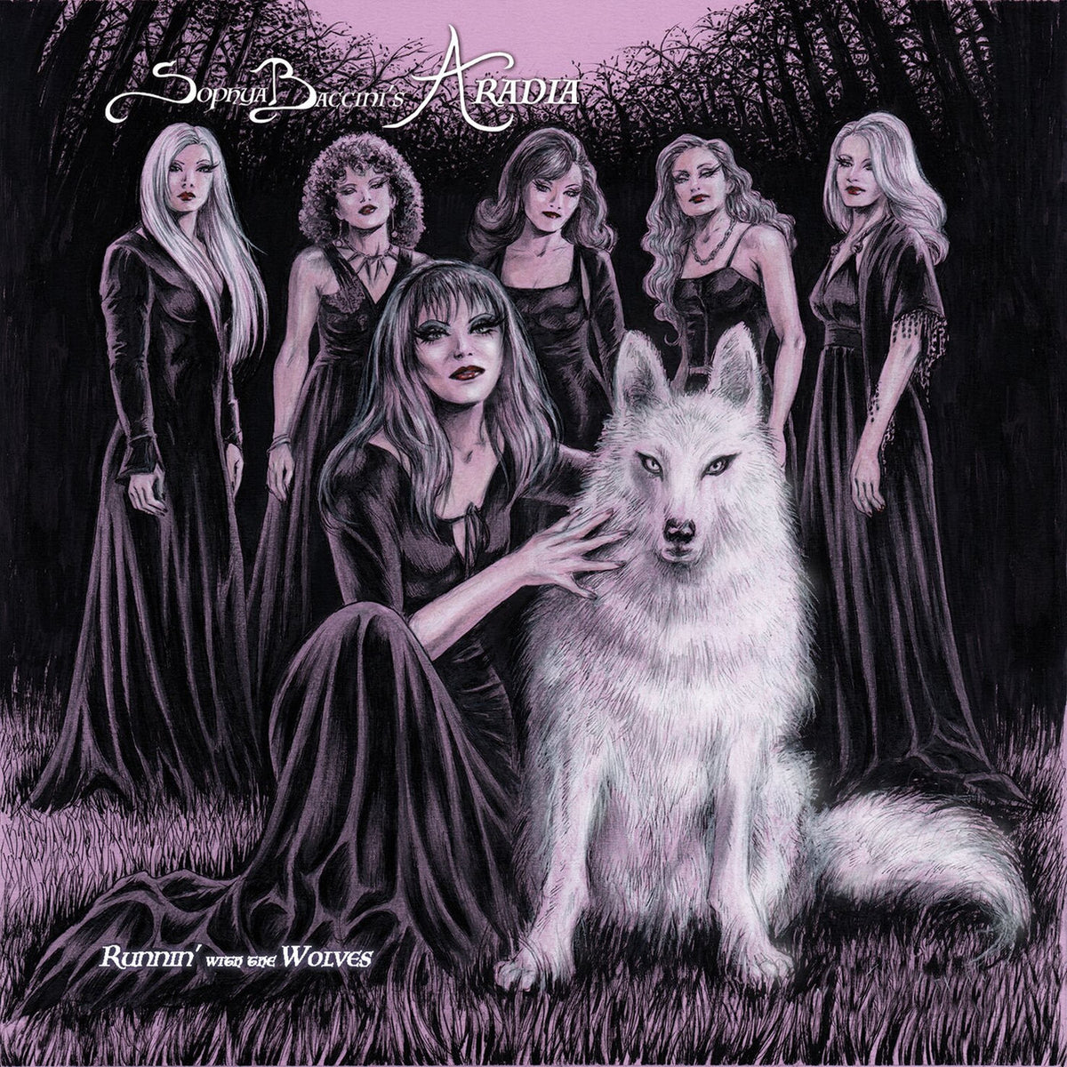 Sophya Baccini'S Aradia – Runnin' With The Wolves vinyl record cover