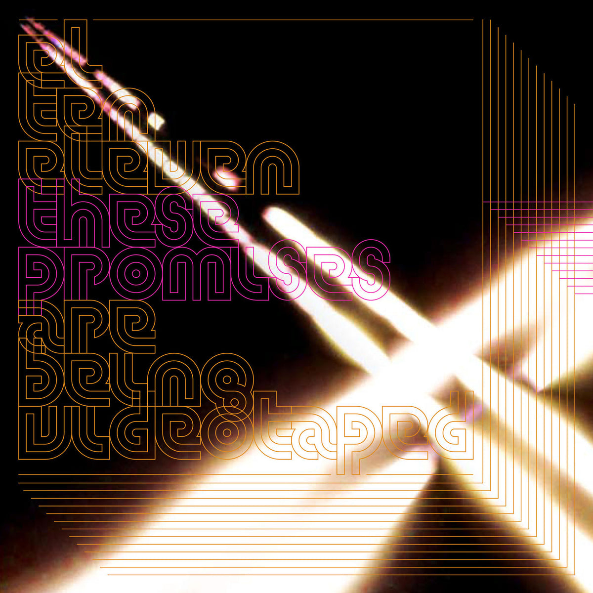 El Ten Eleven – These Promises Are Being Videotaped vinyl record cover