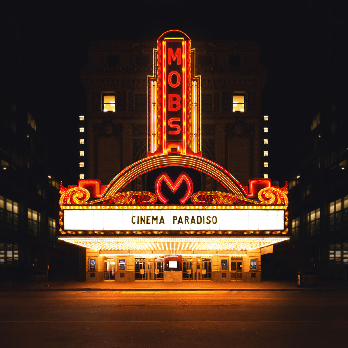MOBS – Cinema Paradiso vinyl record cover