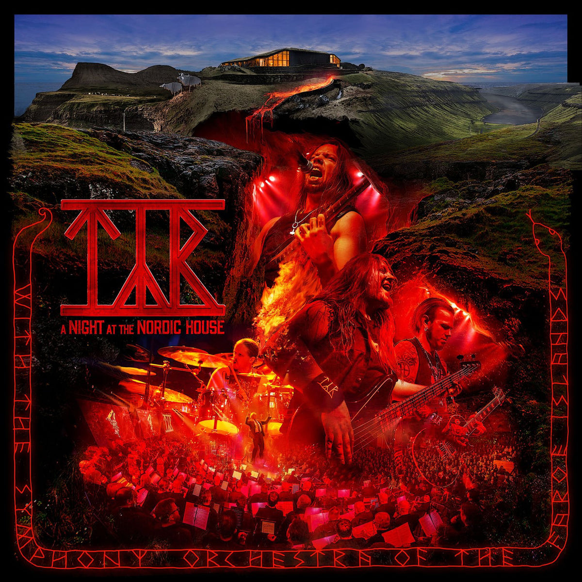 Tyr – A Night at the Nordic House (Live with the Symphony Orchestra of the Faroe Islands) vinyl cover