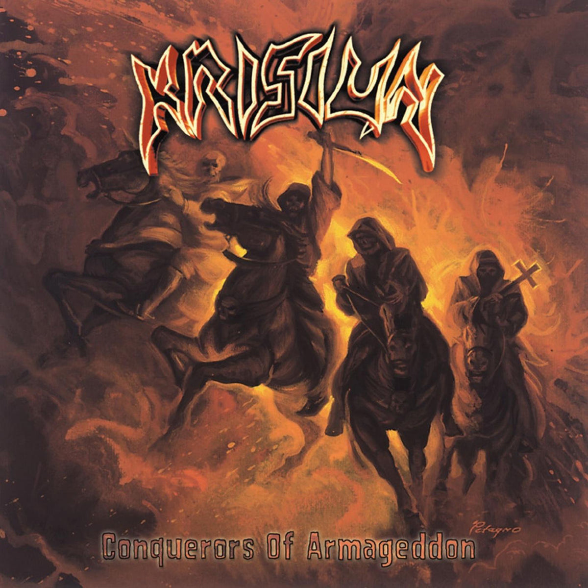 Krisiun – Conquerors Of Armageddon — album cover