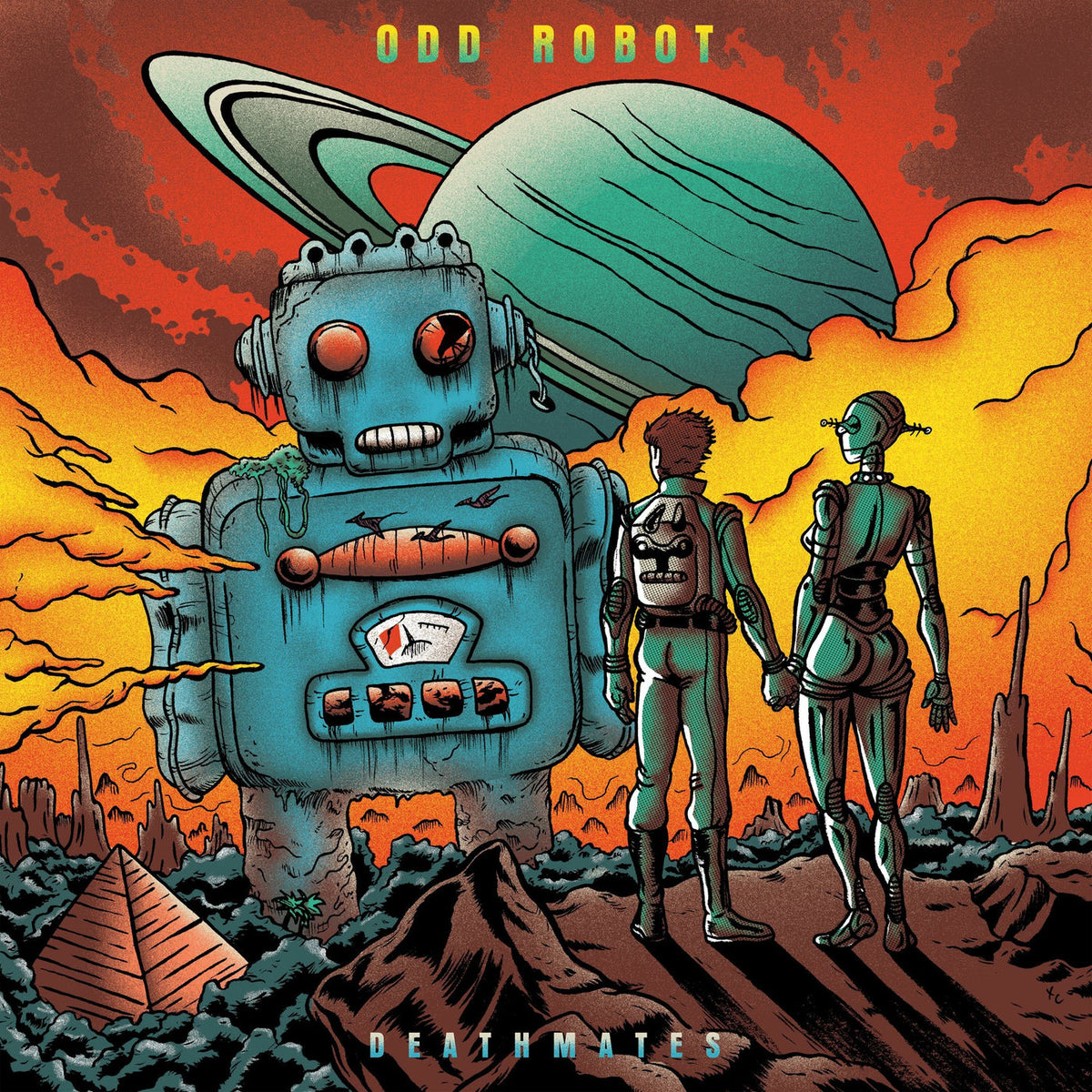 Odd Robot – Deathmates vinyl record cover