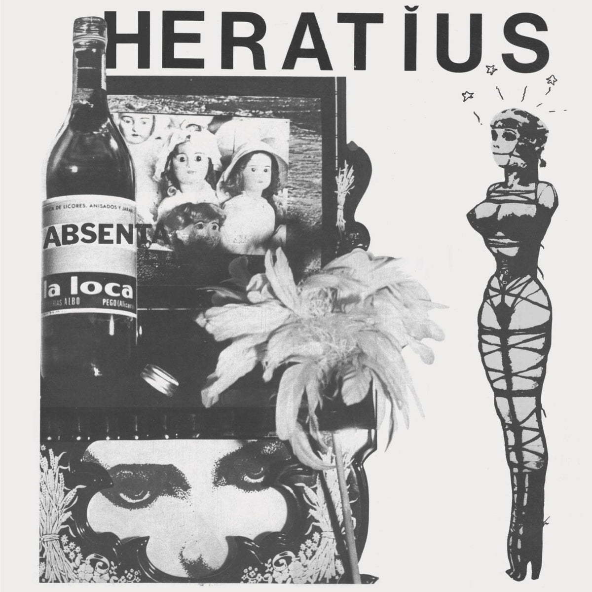 Heratius – Gwendolyne / Les Boniments [2LP] (LIMITED TO 500) vinyl record cover