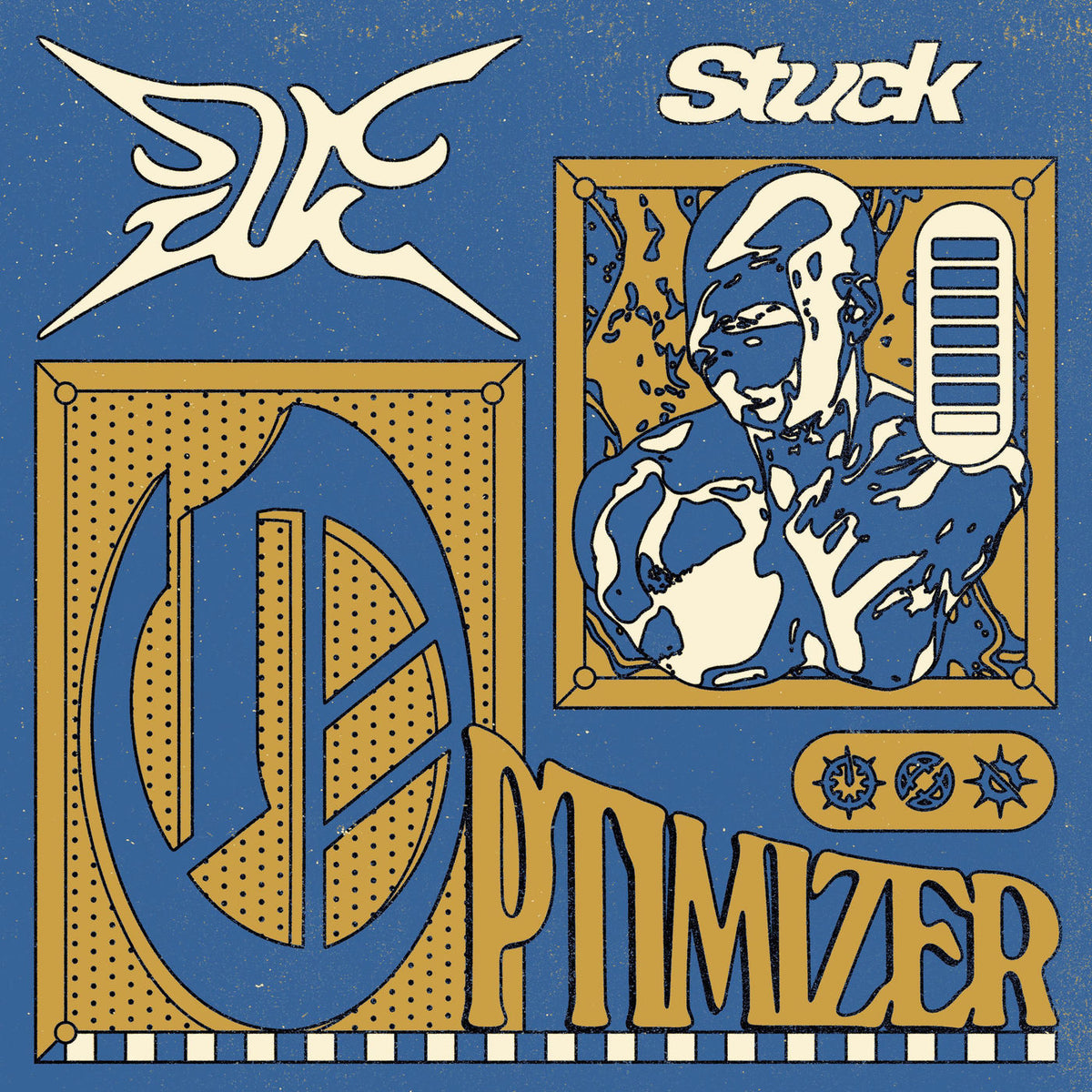 Stuck – Optimizer vinyl record cover