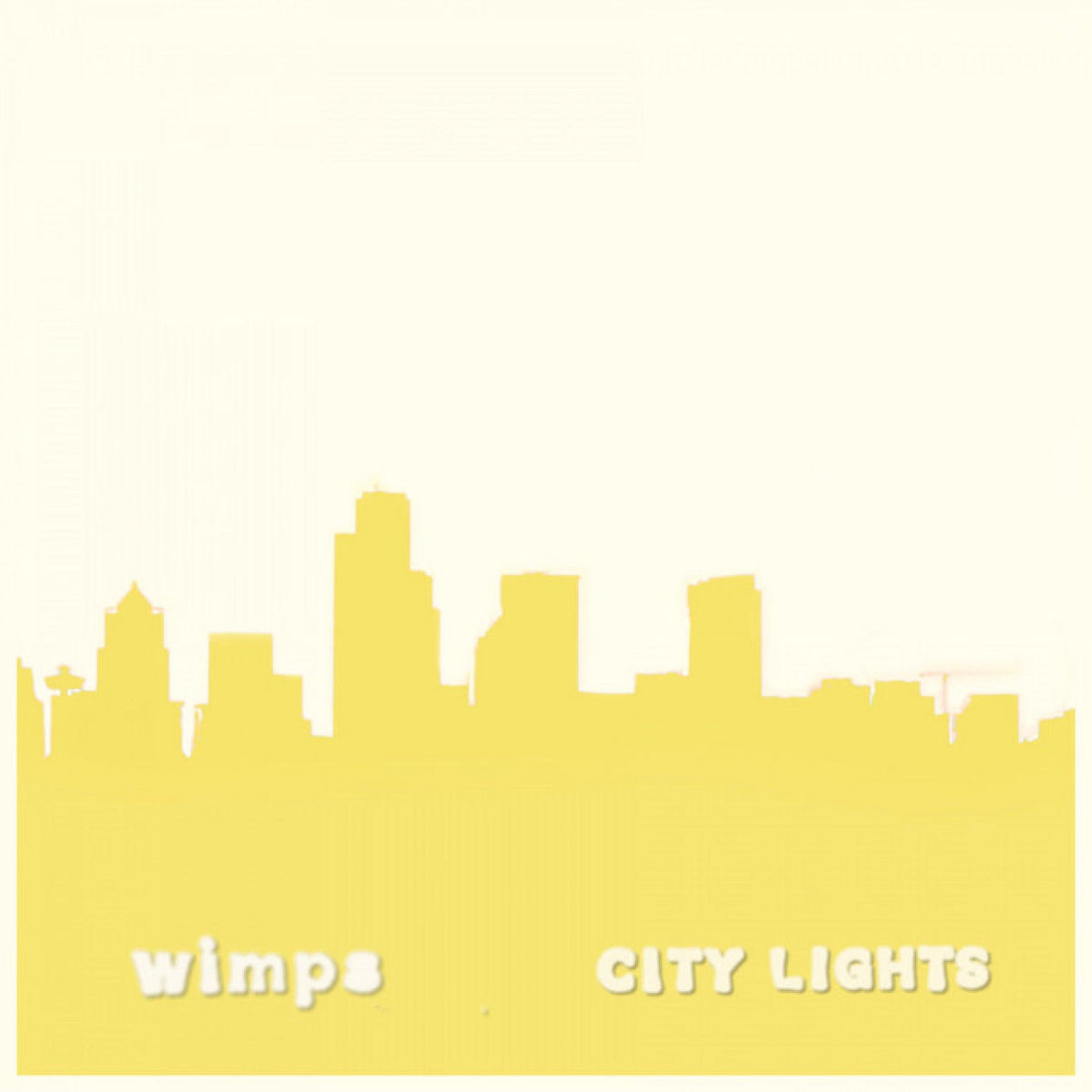 Wimps – City Lights vinyl record cover