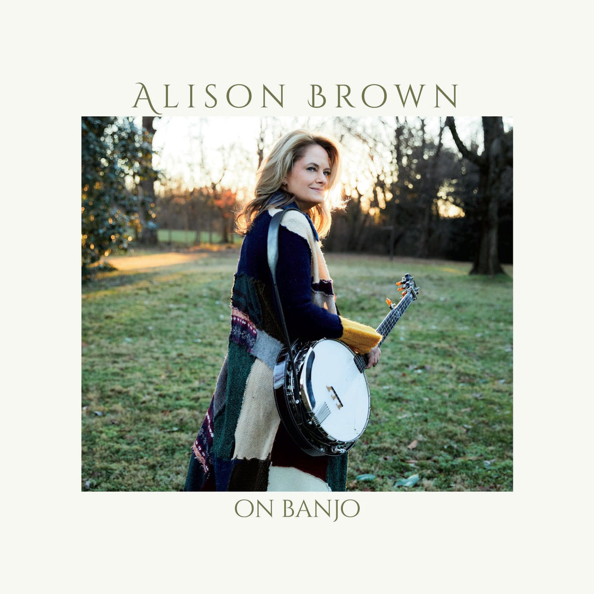 Alison Brown – On Banjo vinyl record cover