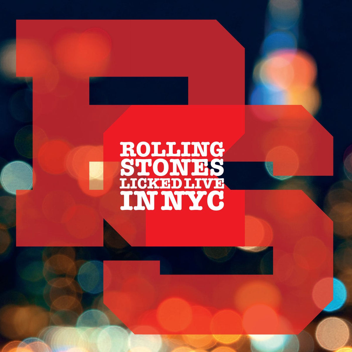The Rolling Stones – Licked Live in NYC vinyl record cover