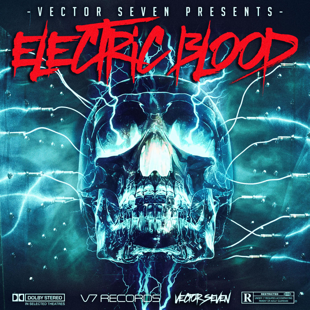 Vector Seven – Electric Blood vinyl record cover