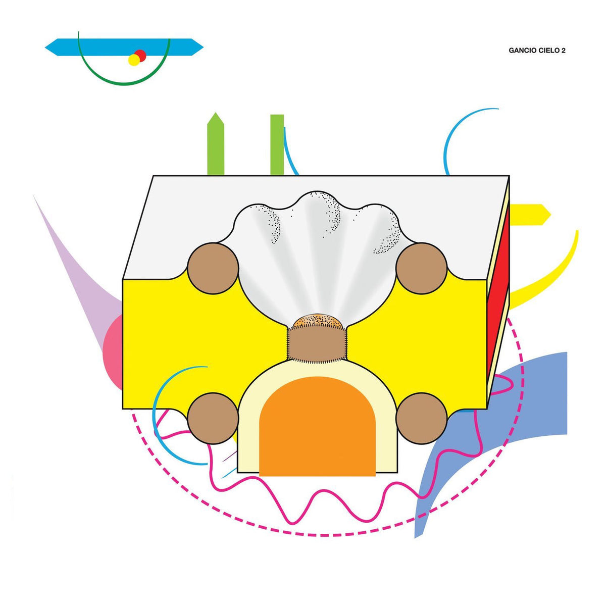 Francesco Cavaliere – Gancio Cielo 2 - Il Gruppo Respingi Comete vinyl cover