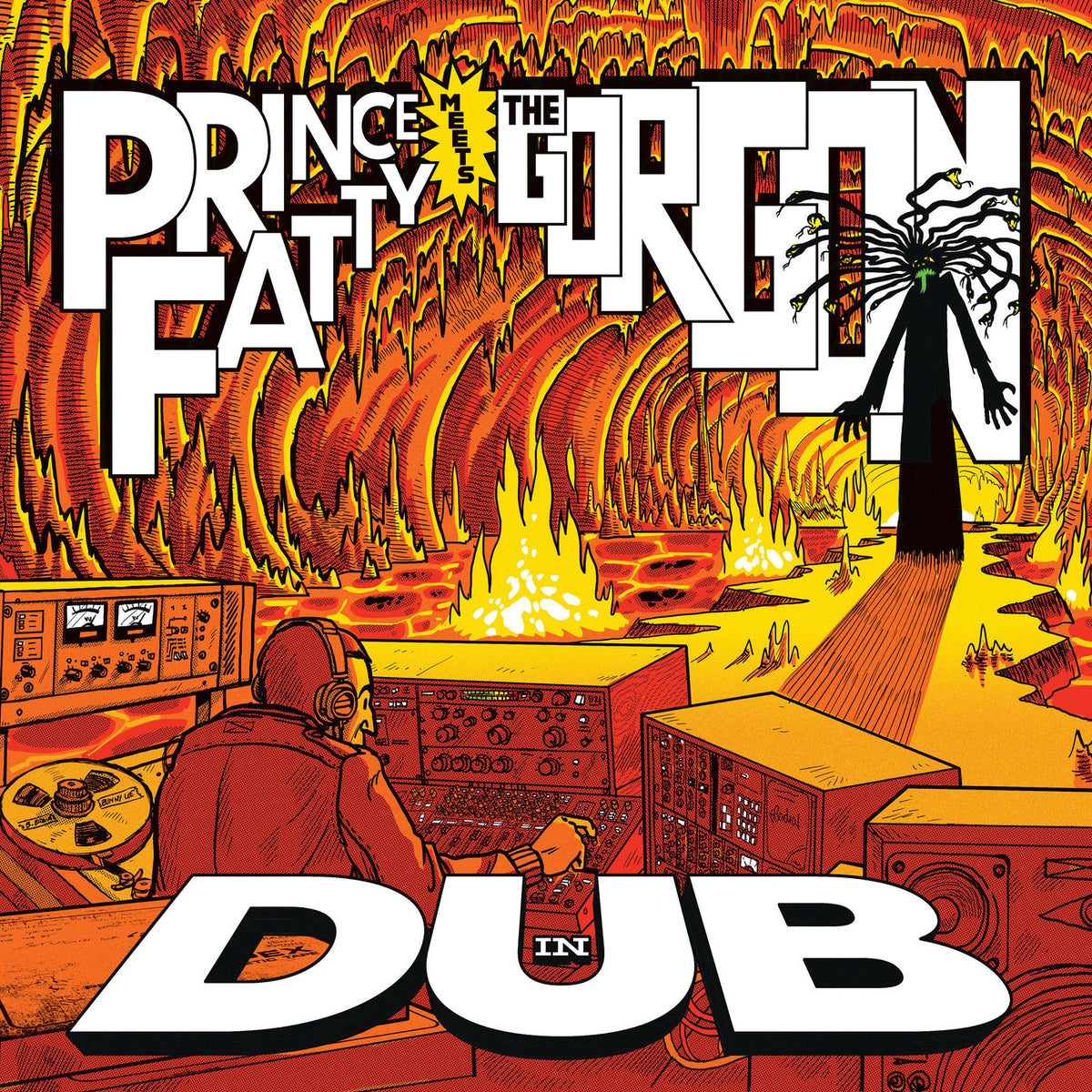 Prince Fatty – Prince Fatty Meets the Gorgon in Dub vinyl record cover