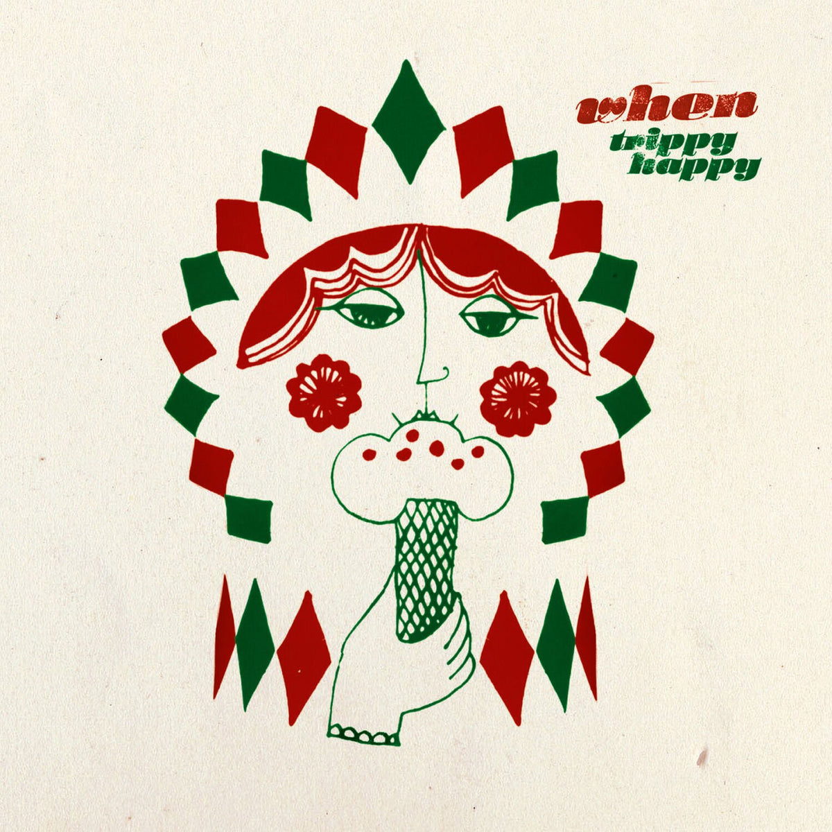 WHEN – Trippy Happy vinyl record cover