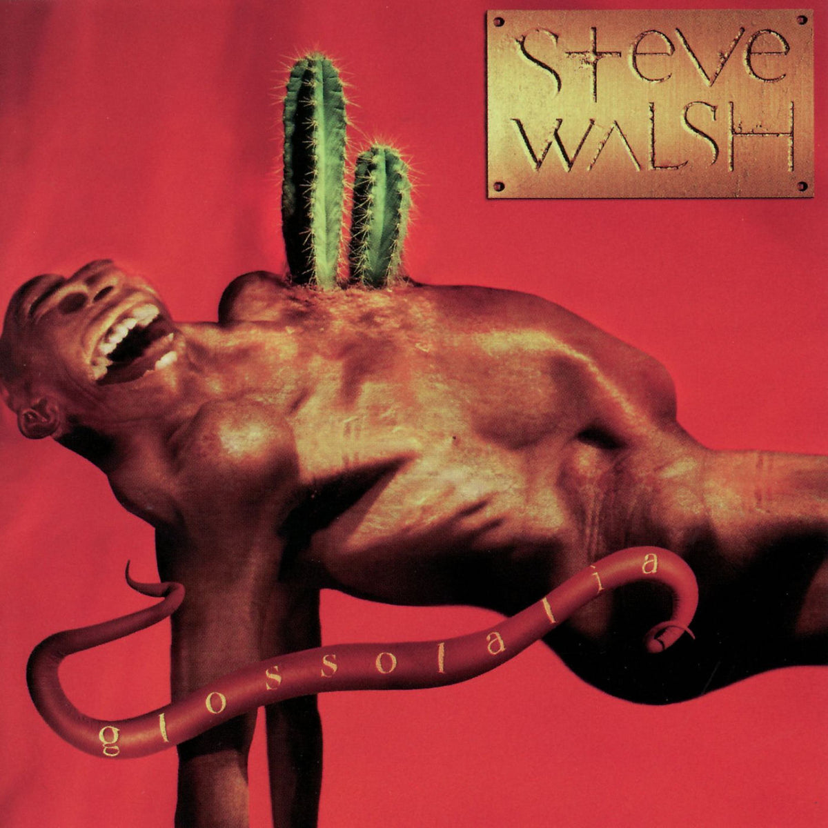 Steve Walsh – Glossolalia vinyl cover