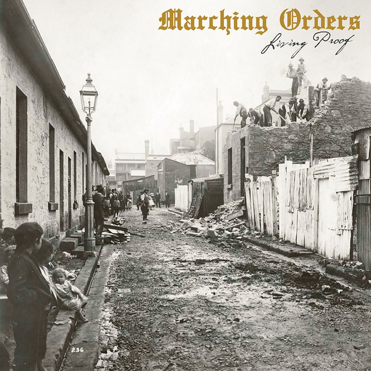 Marching Orders – Living Proof vinyl record cover