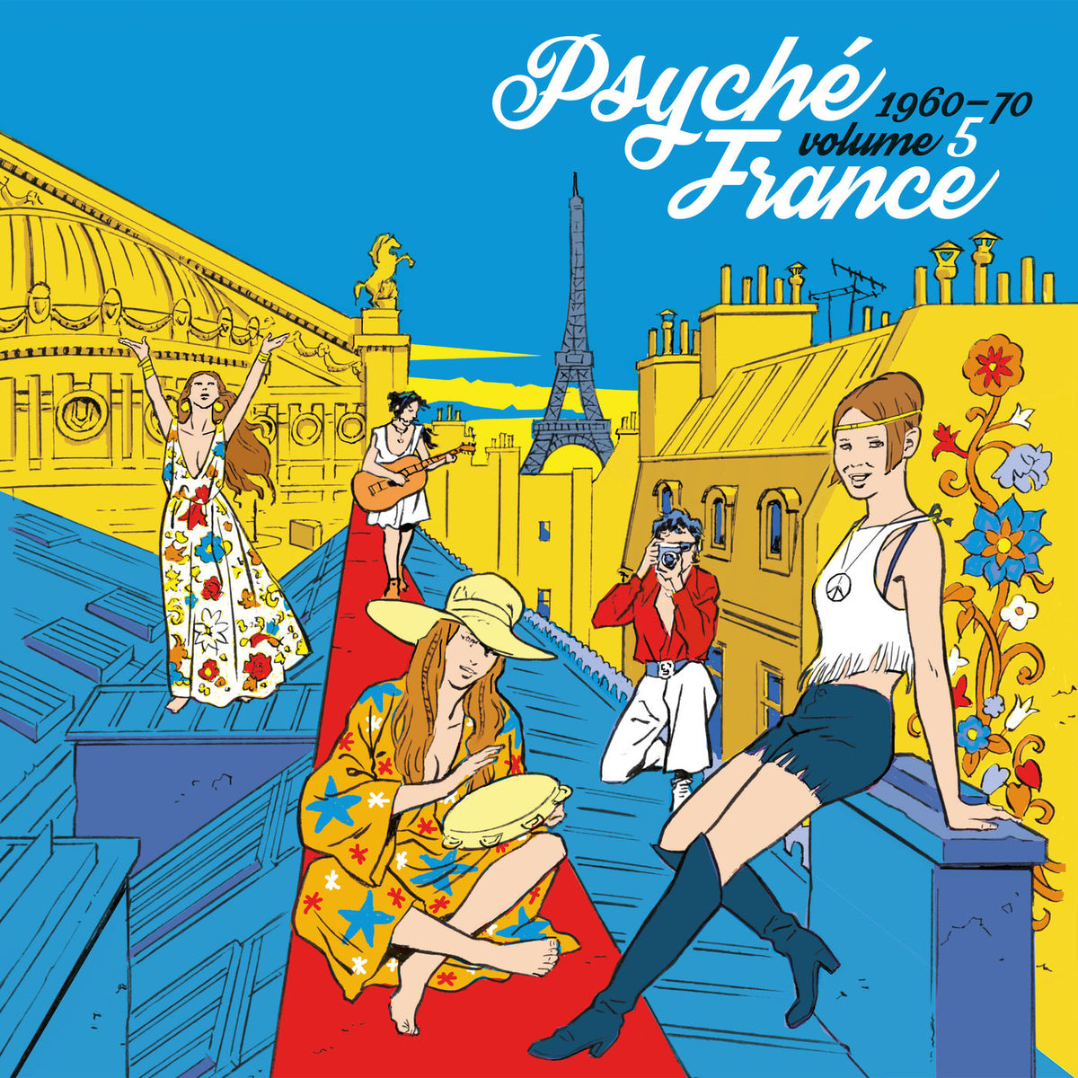 Various Artists – Psyche France Vol 5 vinyl record cover