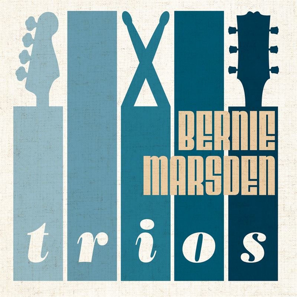 Bernie Marsden – Trios vinyl record cover