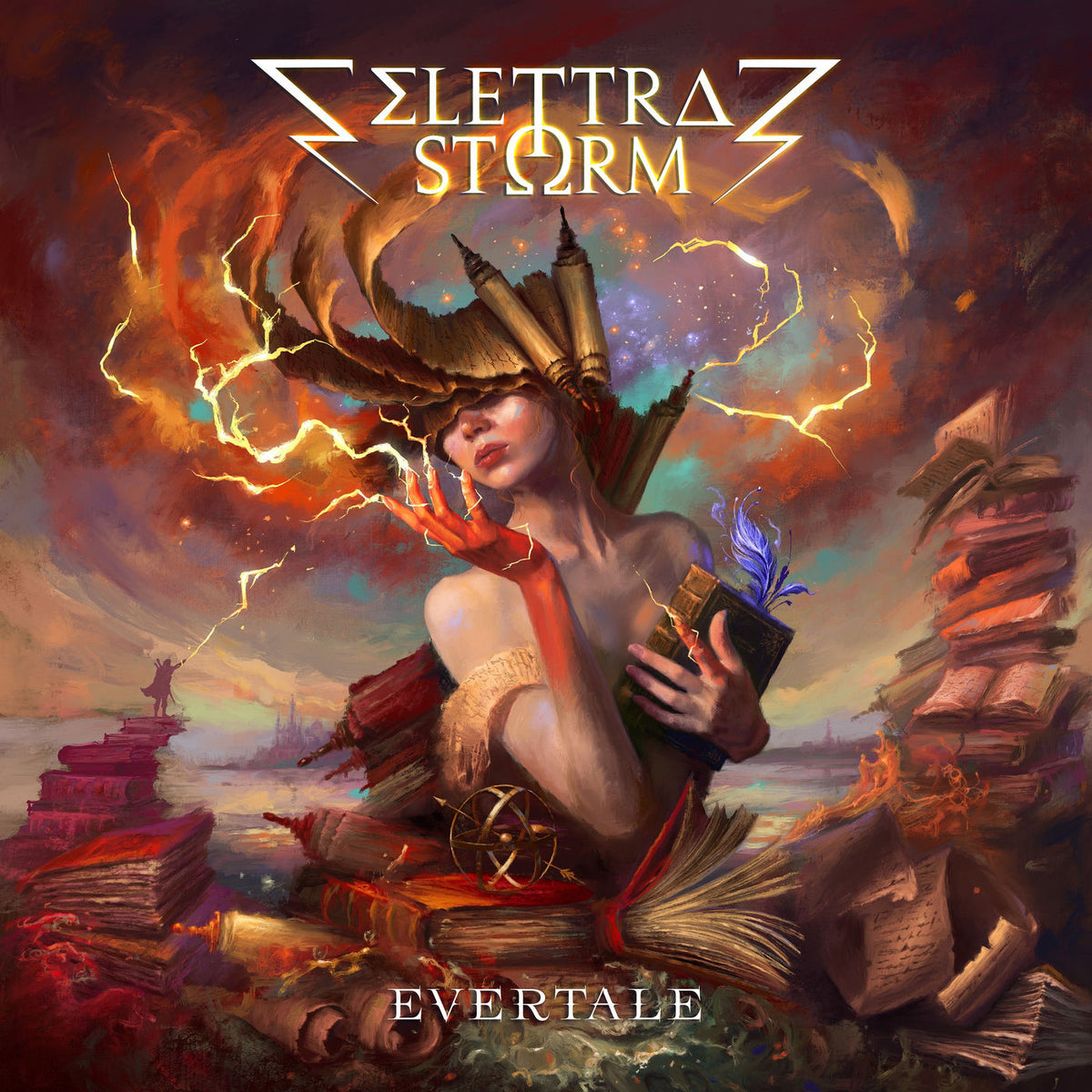 Elettra Storm – Evertale vinyl record cover