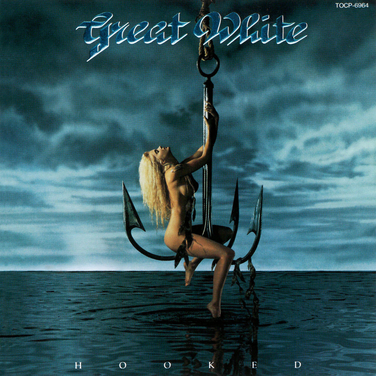 Great White – Hooked [LP] (REISSUE) vinyl record cover