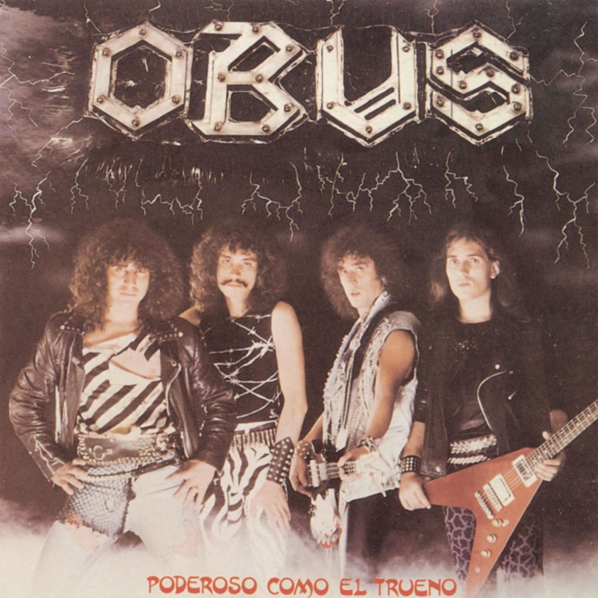 OBUS – Poderoso Como El Trueno vinyl record cover