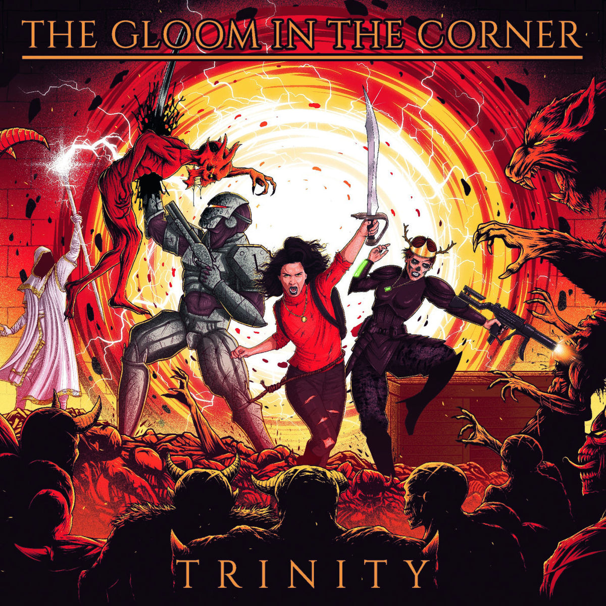 The Gloom in the Corner – Trinity vinyl record cover