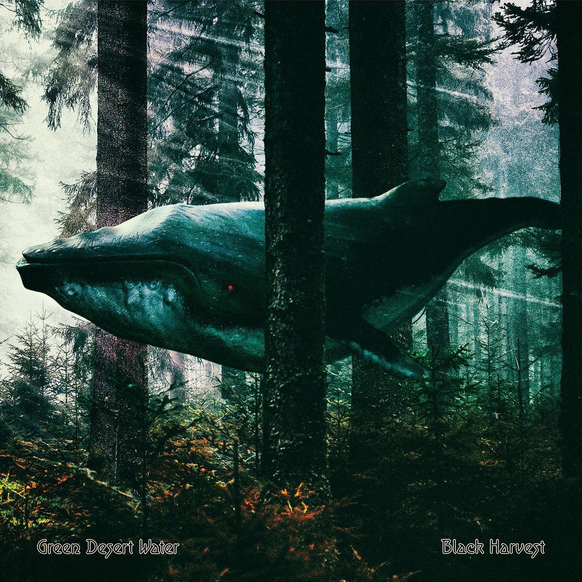 Green Desert Water – Black Harvest vinyl record cover