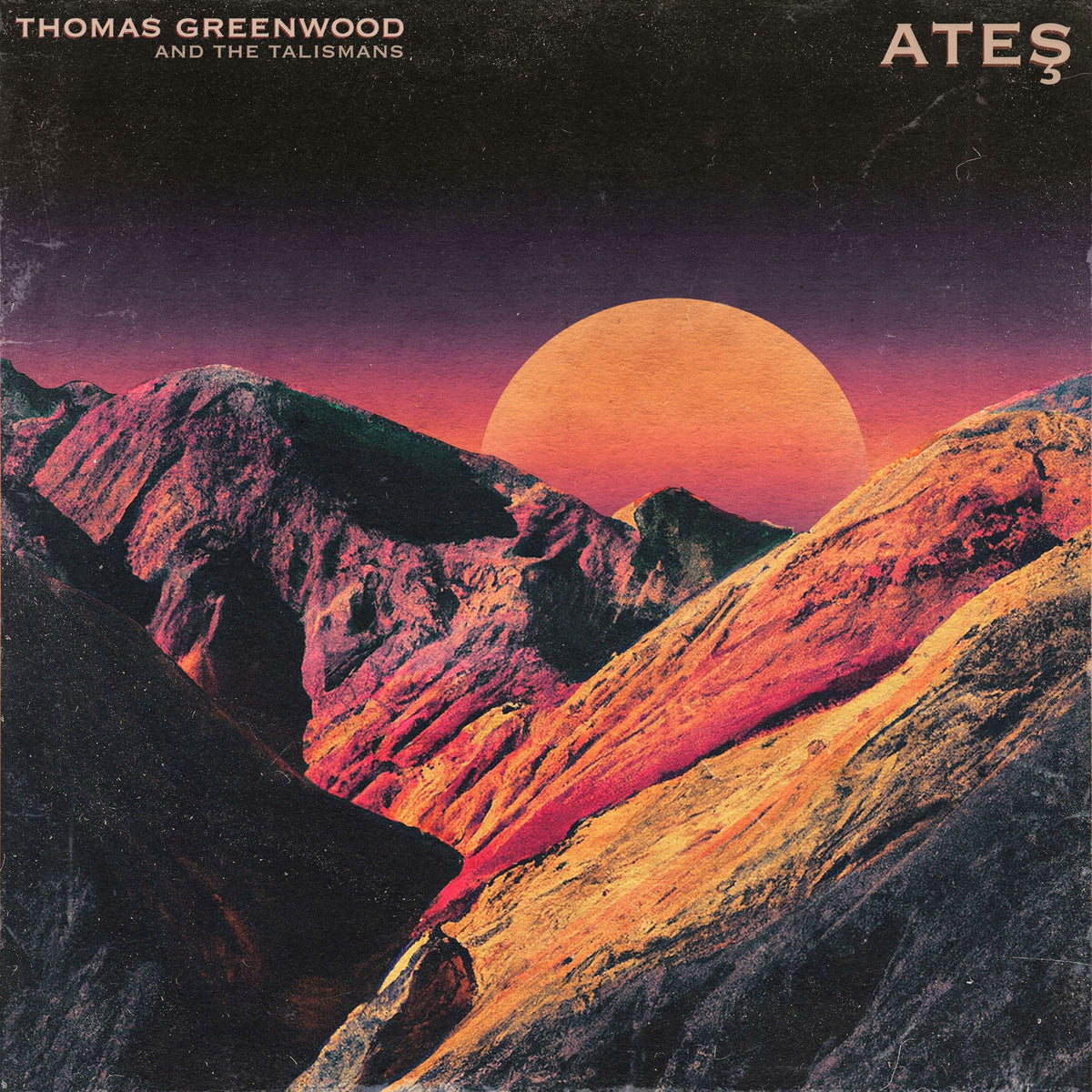 Thomas Greenwood – Ateş vinyl cover