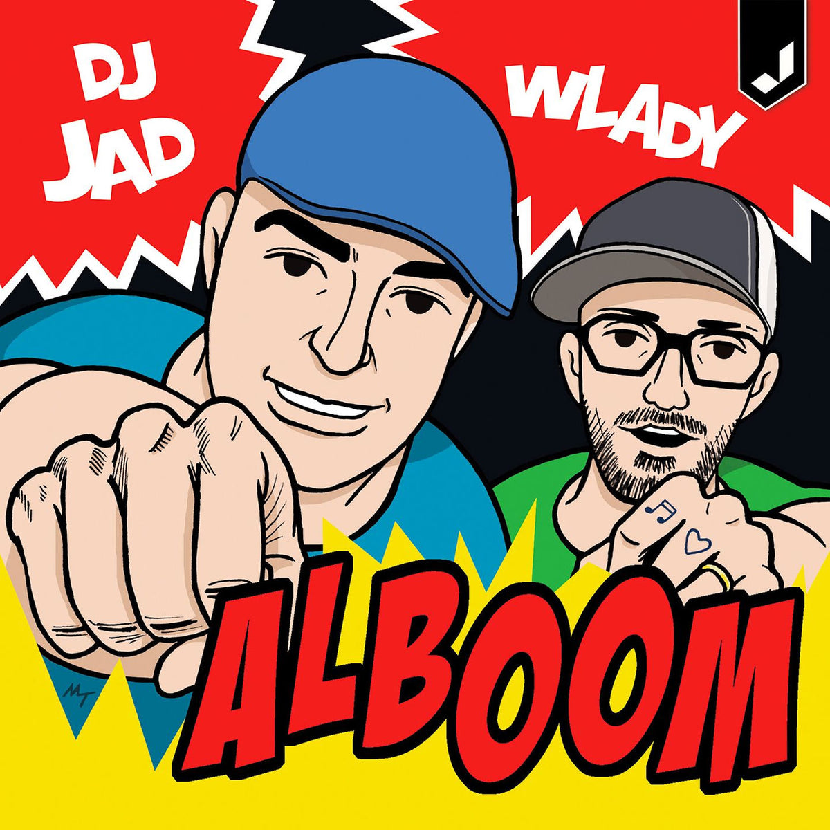 Dj Jad – Alboom vinyl record cover