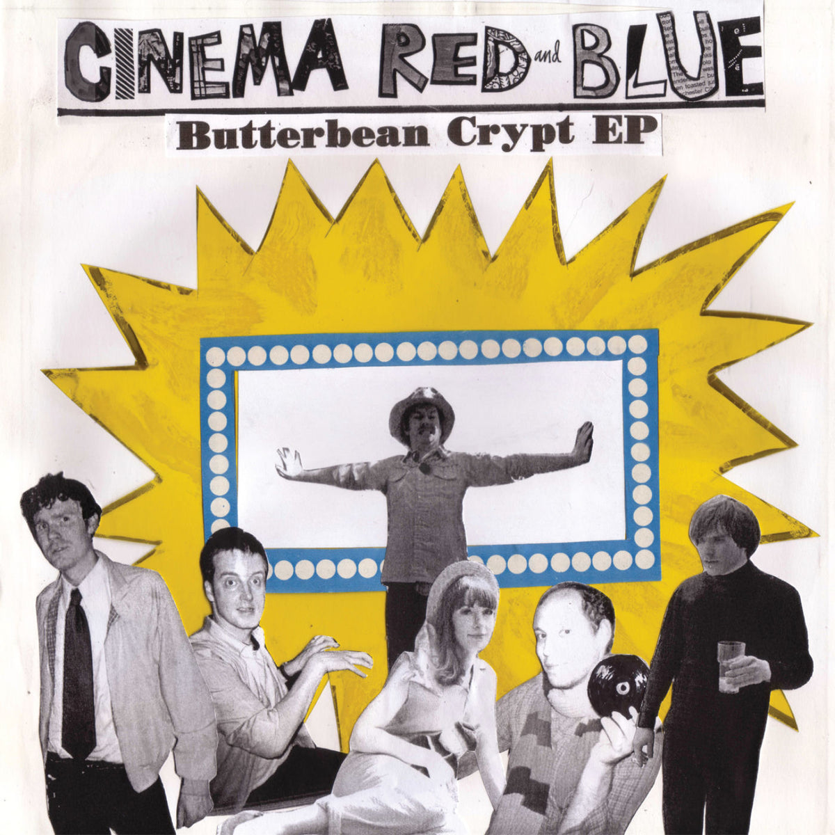Cinema Red And Blue – Butterbean Crypt EP vinyl cover