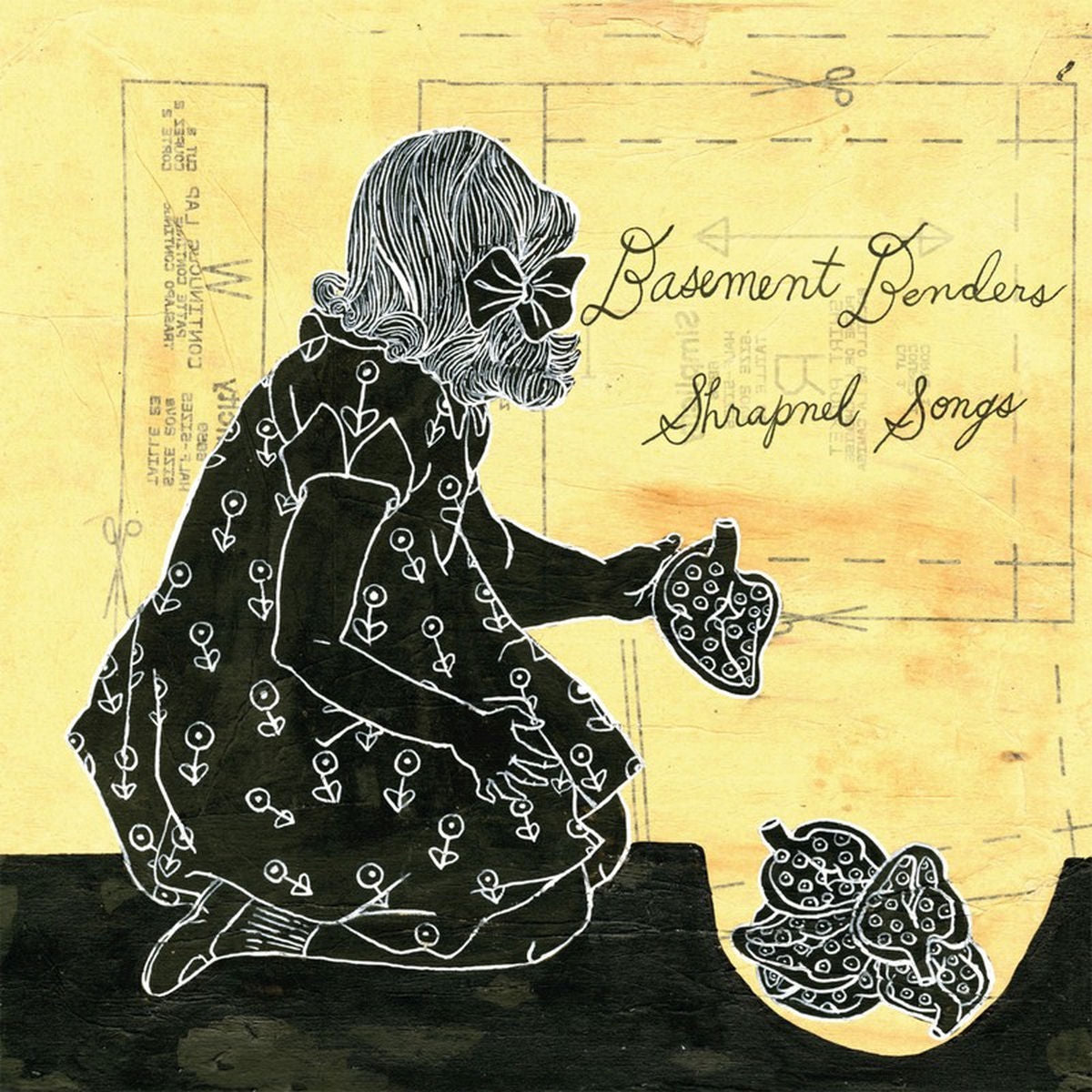 Basement Benders – Shrapnel Songs vinyl record cover