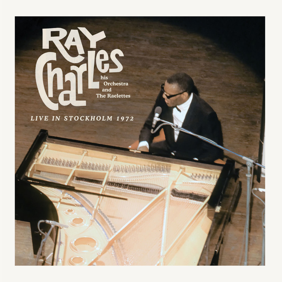 Ray Charles – Live In Stockholm 1972 vinyl cover