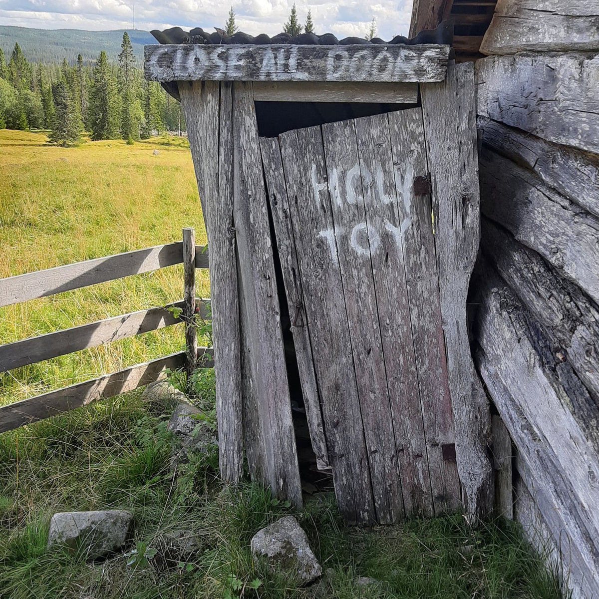 Holy Toy – Close All Doors vinyl record cover